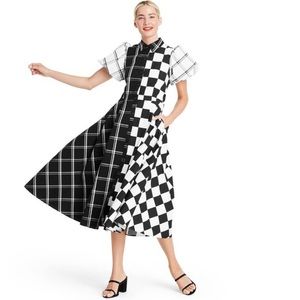 NWT! 🏆 CHRISTOPHER JOHN ROGERS Checkerboard Dress